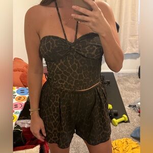 H&M leopard set